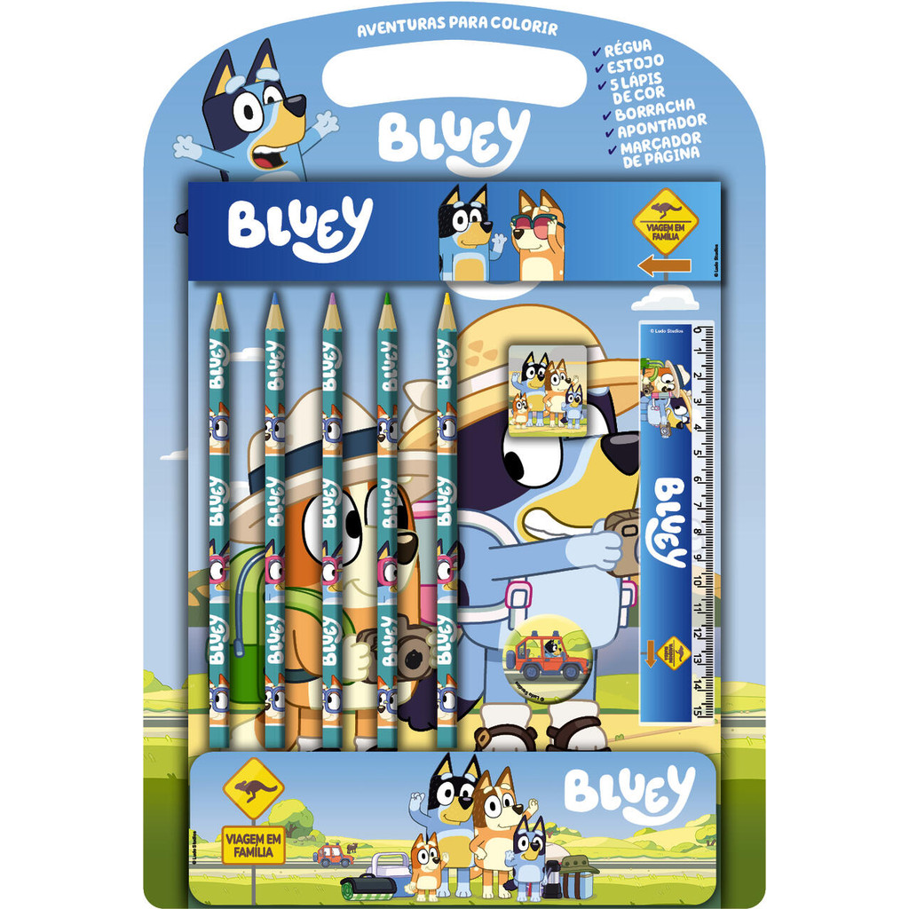 Bluey Aventuras para Colorir em Oferta na Shopee