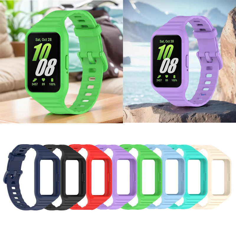 Bracelete De Silicone Para O Samsung Galaxy Fit 3 Watch Band Pulseira De Capa Ma