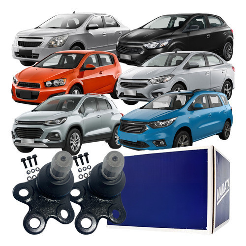 Par Pivô Suspensão Prisma Spin Sonic Tracker Onix Joy Cobalt - Spare Parts and Accessories for Vehicles