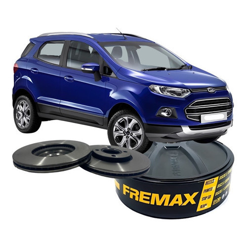 Par Disco Freio Original Dianteiro Ventilado Ecosport