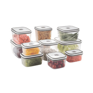 Kit Com 10 Potes Herméticos De Plástico Electrolux em Oferta na Shopee