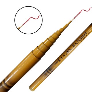 Vara Telescópica Bambu Gomo Curto Fujiyama 3Mts - Ottoni em Oferta na Shopee