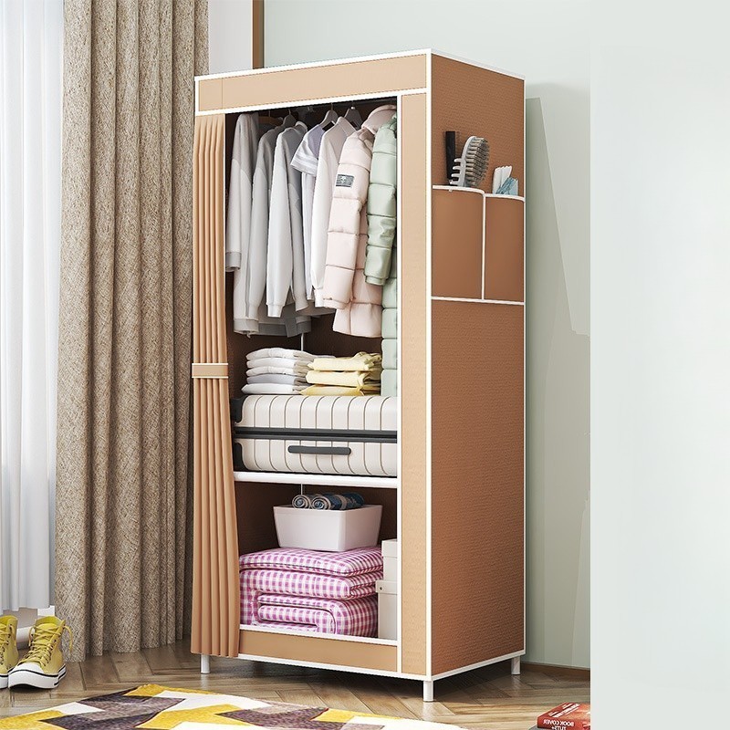 Guarda Roupa Dobrável Organizador De Roupas Portátil Multiuso Armário Organizador de Roupas Sapatos Multiuso(entrega em 24 horas) (Enviar imediatamente)