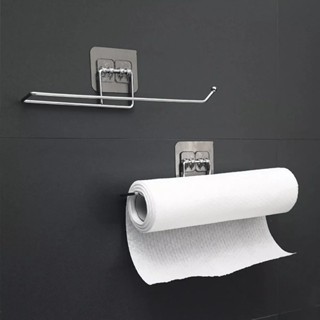 Porta Papel Toalha e Suporte de Filme de Alumínio para Parede de Cozinha (Enviar imediatamente) em Oferta na Shopee