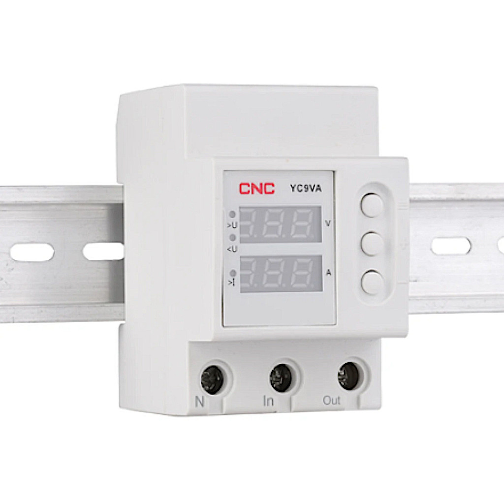 PROTETOR DE SURTO DE TENSÃO DIGITAL MOD. YC9VA 220VAC