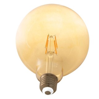 Lâmpada Led Filamentada G125 4W Kian Amarela Bivolt em Oferta na Shopee