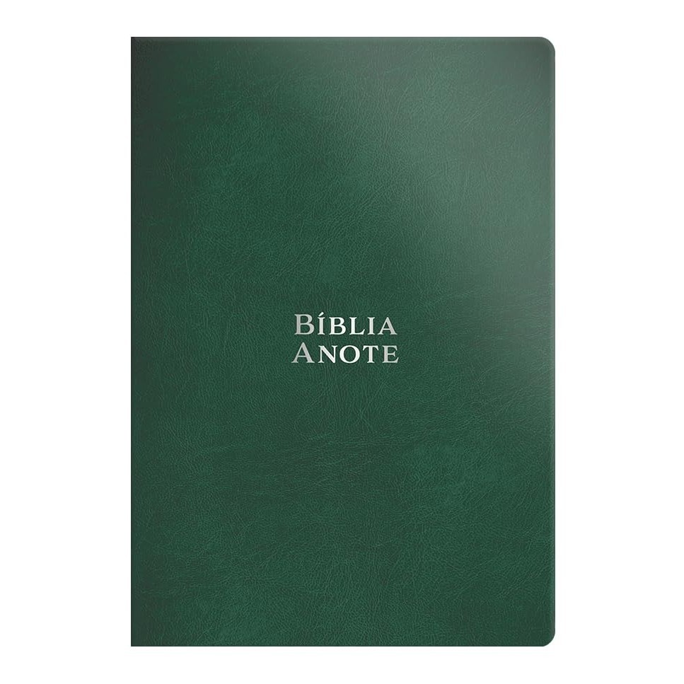 Bíblia Anote ARC | Letra Grande | Verde Luxo