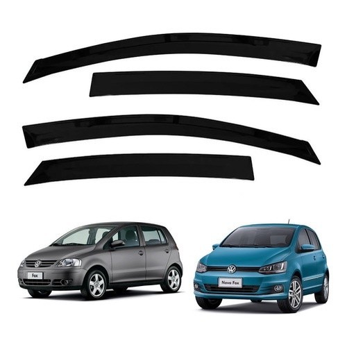 Defletor Calha de Chuva Fox 2004 a 2019 4 Portas em Oferta na Shopee