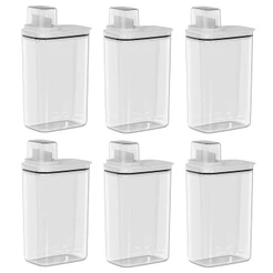 6x Dispenser Produtos de Limpeza 2,3 Litros OU Flow Branco