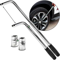 Chave de Roda L Extensiva Alongável Telescópica 17/19/21/23mm TechOne