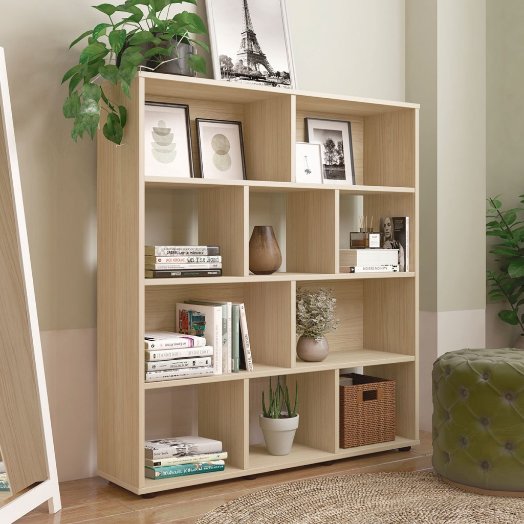 Estante para Livros Style Book Naturale - Pnr Móveis em Oferta na Shopee