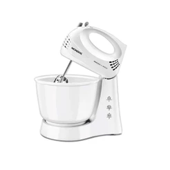 Batedeira Mondial Prática B44W | 3 Velocidades + Turbo, 1 Tigela, 400W, Branca