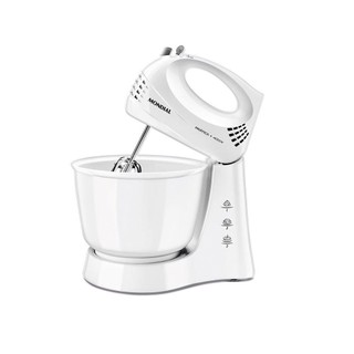 Batedeira Mondial Prática B44W |  3 Velocidades + Turbo, 1 Tigela, 400W, Branca em Oferta na Shopee