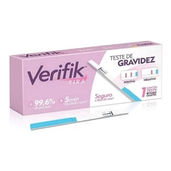 TESTE DE GRAVIDEZ VERIFIK COM 1 UNIDADE