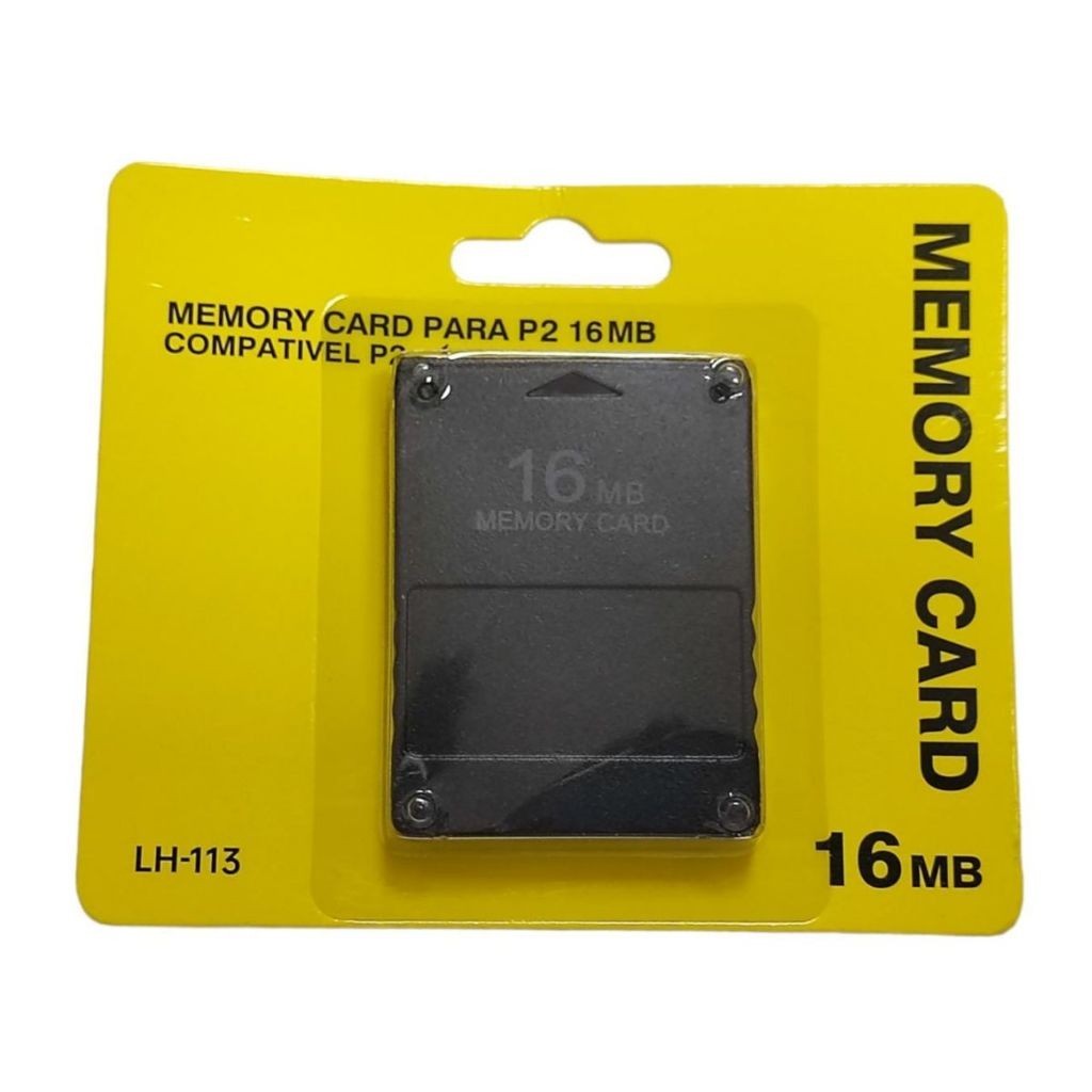 Memory Card 16mb Para PS2 Cartão De Memória