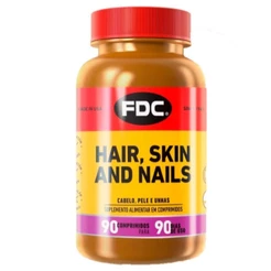HAIR, SKIN AND NAILS SUPLEMENTO VITAMÍNICO FDC COM 90 COMPRIMIDOS