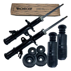 Par Amortecedor Dianteiros Monroe Novo + Kit - Nissan Versa