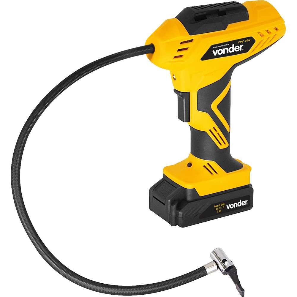 Compressor De Ar Tipo Pistola Bateria 20 V Cpv 20N Vonder