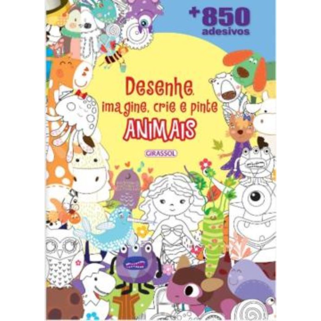 DESENHE, IMAGINE, CRIE E PINTE ANIMAIS