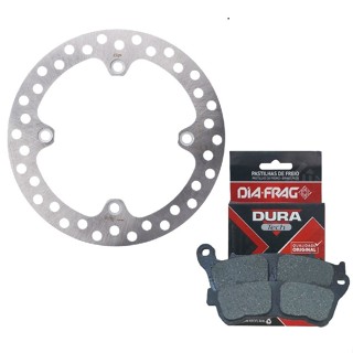 Disco de Freio Dianteiro Xre 300 Abs 2009 A 2018 + Pastilhas Diafrag em Oferta na Shopee