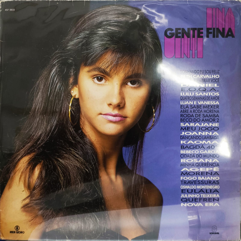 LP Gente Fina - Vnil Usado TRILHA SONORA DE NOVELA