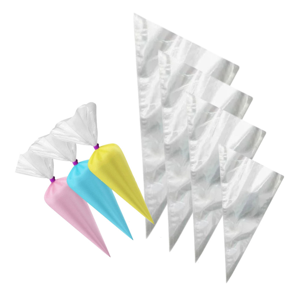 Saco de Confeitar Decorar Manga Descartável Pequeno Médio Grande Gigante c/ 5 unidades Mago em Oferta na Shopee