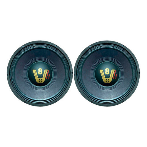 KIT 2 ALTO FALANTES COMPET WOOFER 12 POL 200W 4 OHMS PRETO PP em Oferta na Shopee