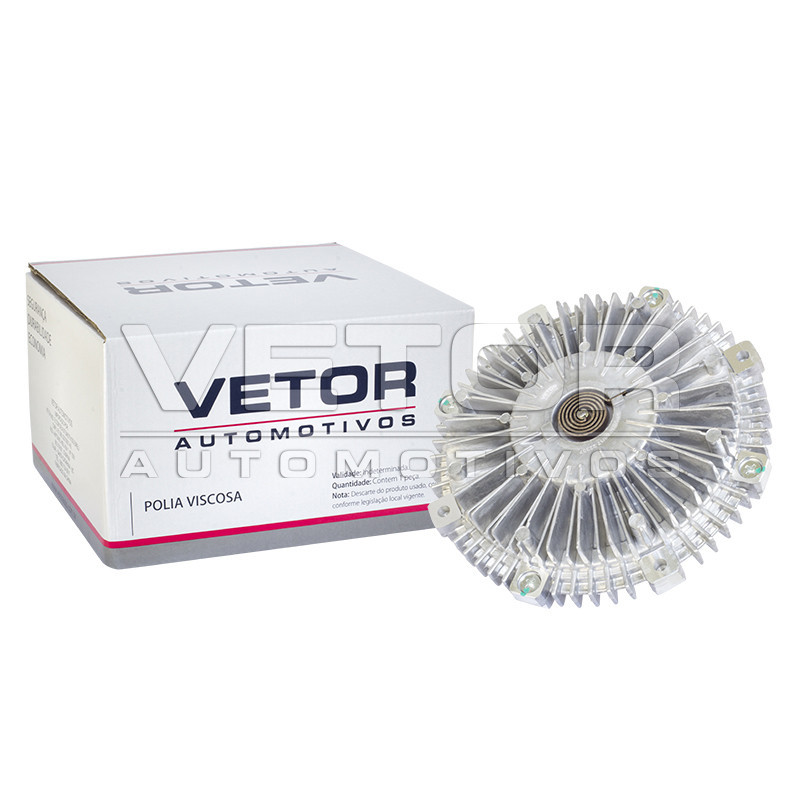 Polia Embreagem Viscosa Mitsubishi L200 Triton Dakar Full