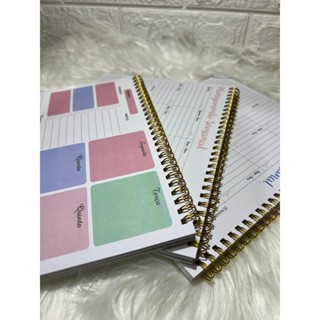Planner - Planejamento Semanal Organização Caderno Para Anotações em Oferta na Shopee