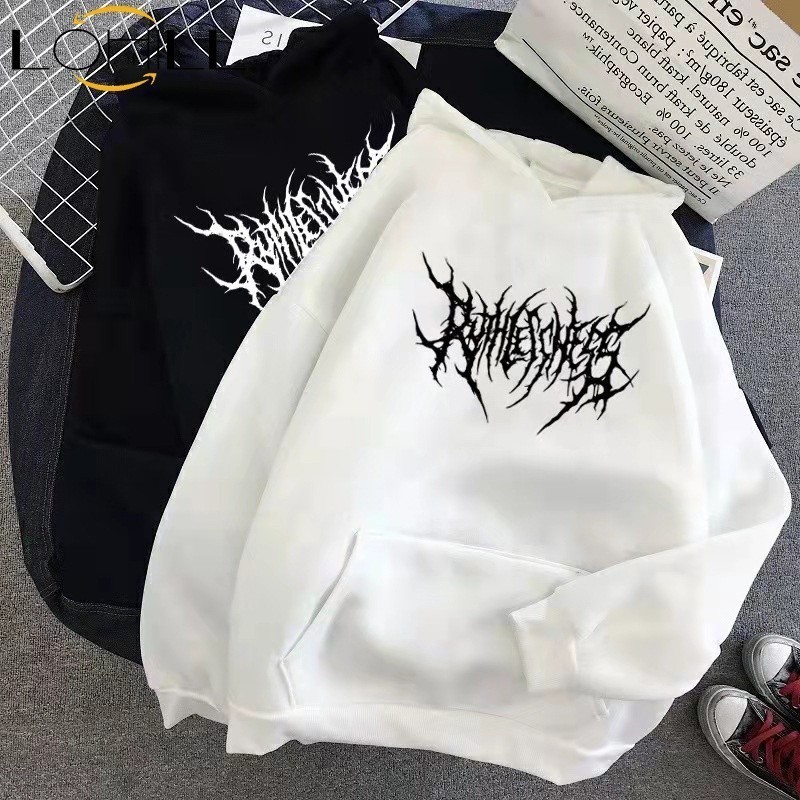 Moletom Masculino Blusa Canguru Style LOHILL Hoodie Jacket Men Women Casual Hoodies Korean Pullover Hooded Fashion Loose Printed Long Sleeve  de Casaco  Aesthetic