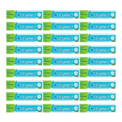 Kit 24 Pomadas Para Prevenção De Assaduras Babymed Azul 45g