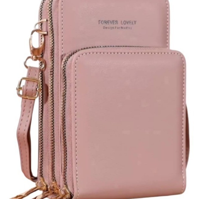 Bolsa Transversal Porta Cartão Pequena Bolso Celular Couro