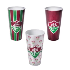 Copo de Plastico 700mL - Fluminense - Oficial Plasutil