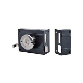 Fechadura Para Portão 100mm Sobrepor Preto Papaiz em Oferta na Shopee