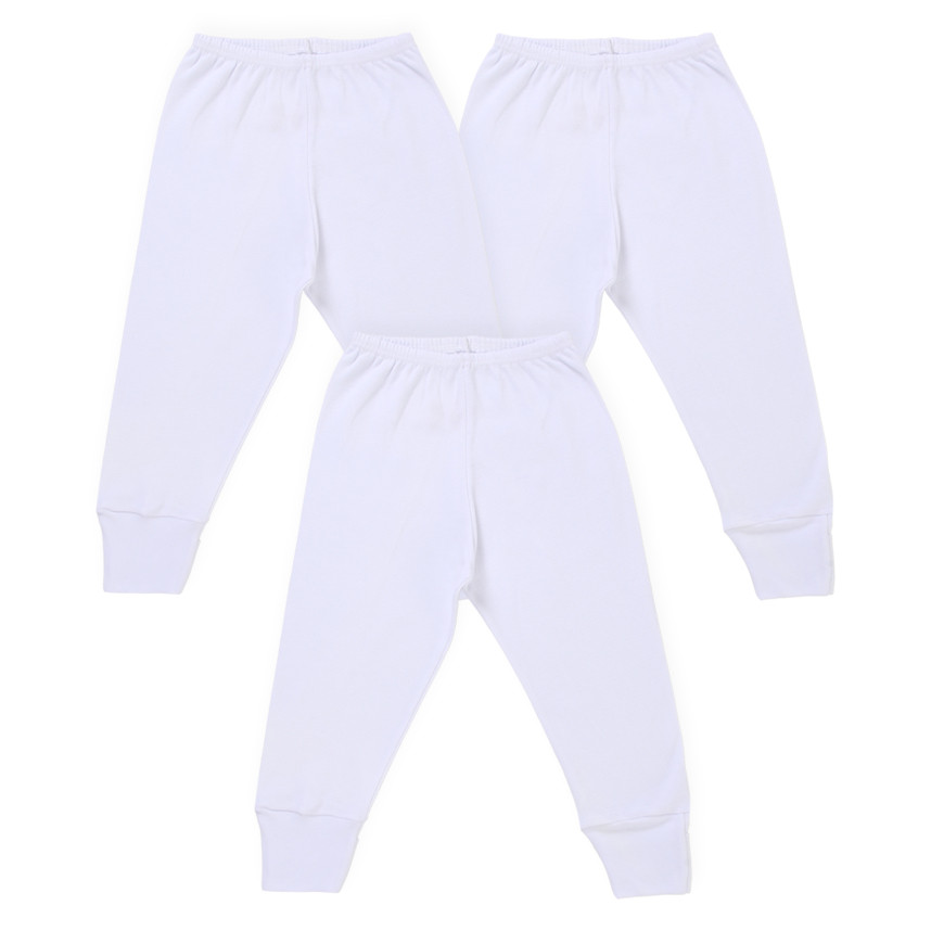 Kit Mijão Suedine Best Club 03 Peças Básicas Com Pé Reversível - Baby & Kids Fashion