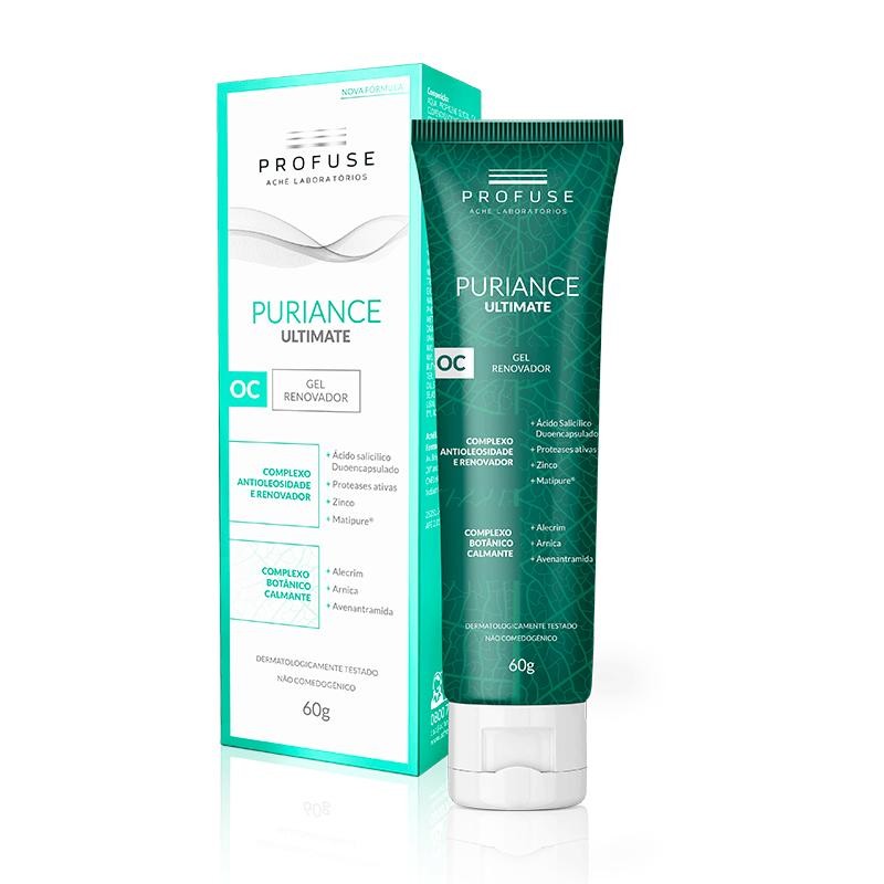 Gel Renovador Profuse Puriance Ultimate 60g em Oferta na Shopee