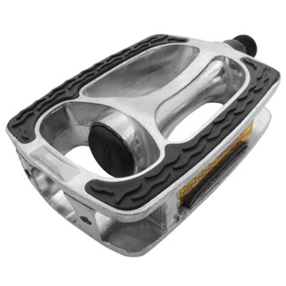 Pedal Bicicleta Calypso Plataforma 9/16 Alumínio Prata/preto - Par em Oferta na Shopee