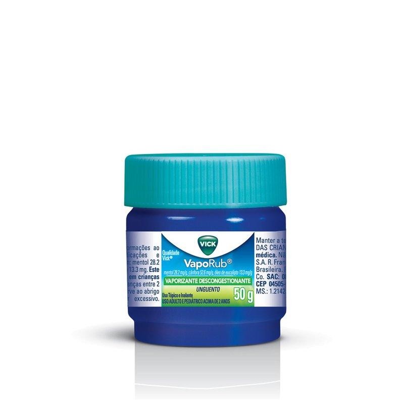 Descongestionante Vick VapoRub 50g em Oferta na Shopee
