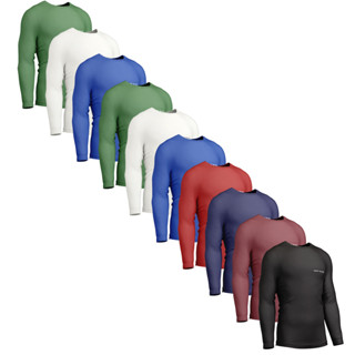 Kit 10 Camisa Térmica Proteção Uv 50+ Segunda Pele em Oferta na Shopee