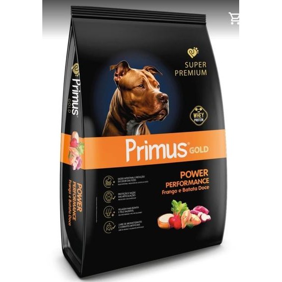 RAÇAO PARA CÃES PRIMUS GOLD ALTA PERFORMANCE SC/14 KG