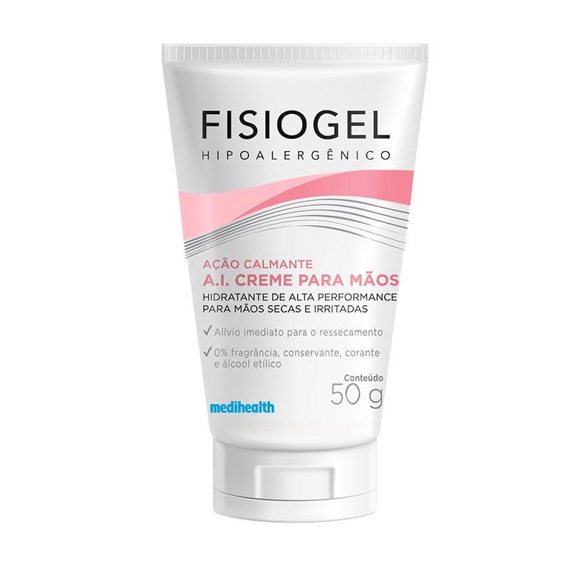 Creme Hidratante para Mãos Fisiogel A.I. Ação Calmante 50g em Oferta na Shopee