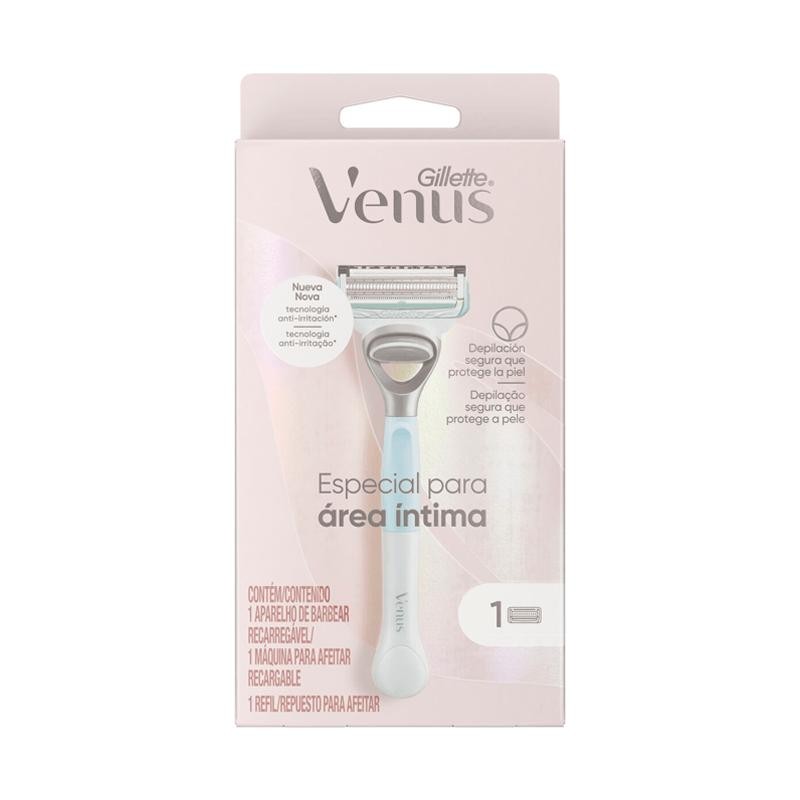 Aparelho de Depilar Recarregável Gillette Venus Especial para Área Íntima 1 Unidade em Oferta na Shopee