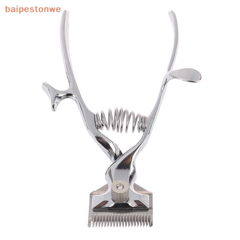 [baipestonwe] Manual De Baixo Ruído Cabelo Vintage Barbeiro Mão Portátil Aparador De