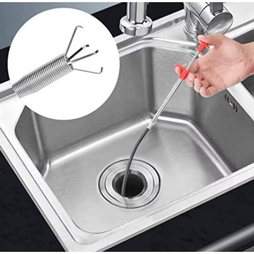 Desentupidor para Ralos com Garra Flexíve Ideal para Pias, Ralos pegador de objetos