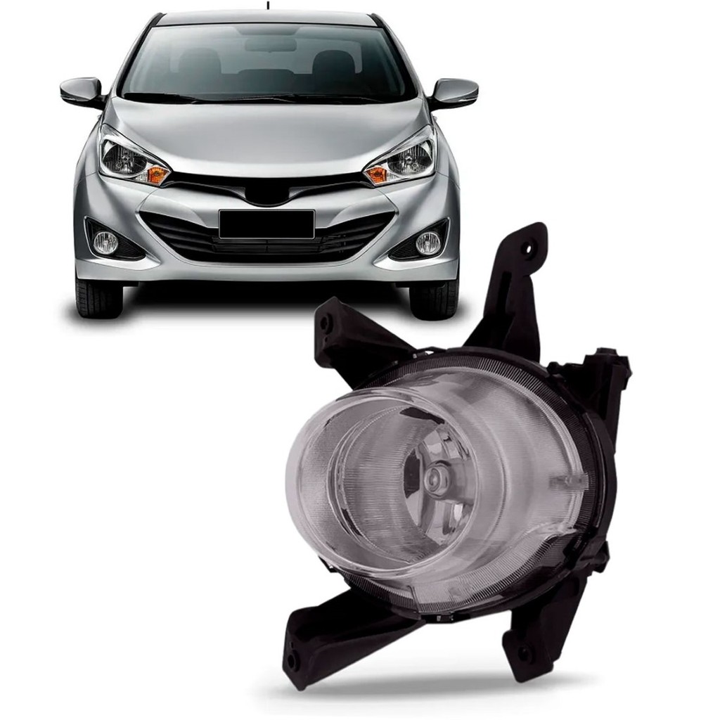 Farol Milha Auxiliar Hb20 2012 2013 2014 2015 em Oferta na Shopee