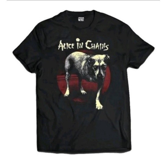 Camiseta Rock - Banda Alice in Chains - Tripod The Dog - UNISSEX em Oferta na Shopee