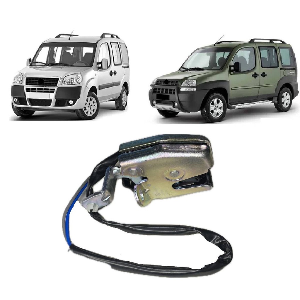 FECHADURA PORTA TRASEIRA INFERIOR DOBLO ELETRICA 2 FIOS LD ESQUERDO em Oferta na Shopee