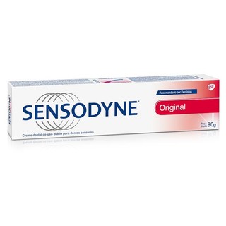Creme Dental Sensodyne Original 90g em Oferta na Shopee