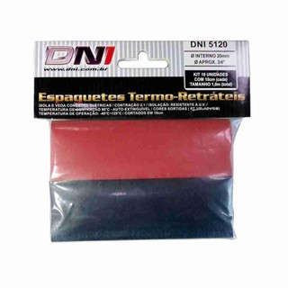 Espaquete Termo Retrátil 20mm - DNI 5120 em Oferta na Shopee