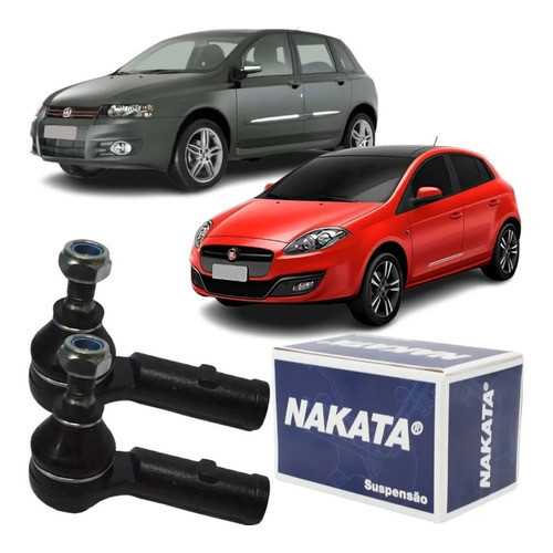 Par Terminal Direção Nakata Fiat Stilo 1.8 8v 2007 2012 em Oferta na Shopee